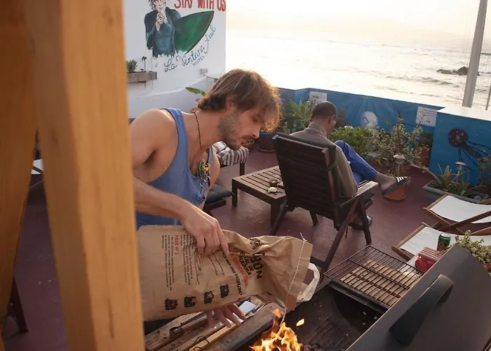 La Ventana Azul Хостел *