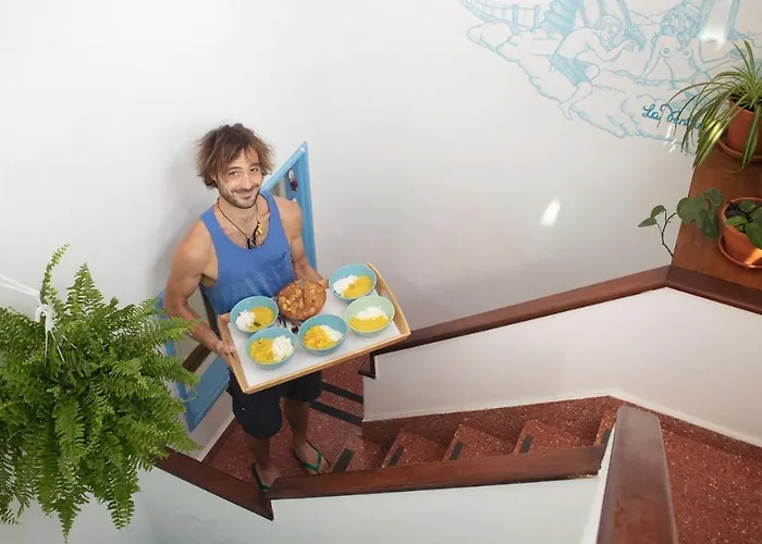 La Ventana Azul Хостел *